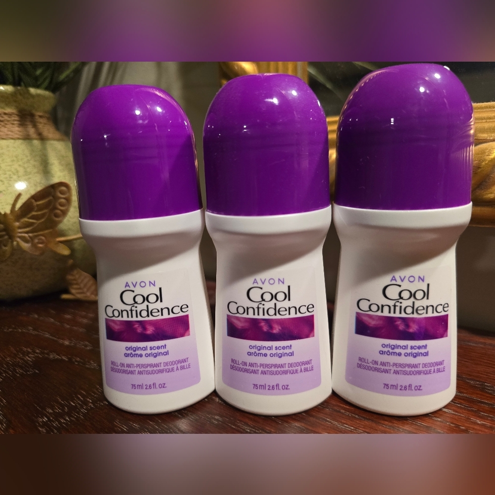 Avon Cool Confidence Roll-On Deodorant (3)
